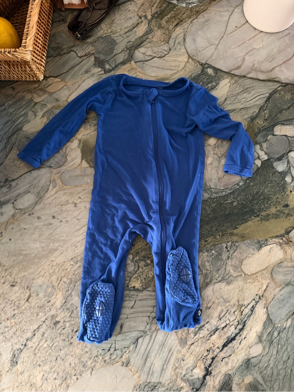 Kyte Baby Royal Blue Baby Footed One-Piece